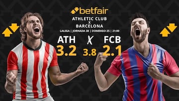 Athletic Club de Bilbao vs. FC Barcelona: horario, dónde ver, pronósticos y clasificación