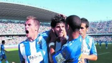 <b>ÁNIMO. </b>El Málaga está peleando hasta el final sus opciones de jugar en Europa el próximo curso.