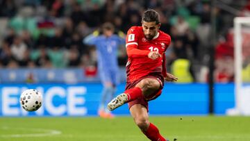 Ricardo Rodríguez, contra Eslovenia.