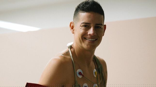 James presenta pruebas físicas en León de México