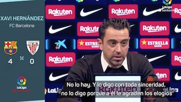 El elogio definitivo de Xavi a Pedri tras su último recital