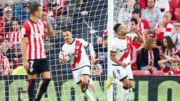 Radamel Falcao García, delantero de Rayo Vallecano