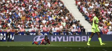 El f¨²tbol femenino llena el Wanda Metropolitano