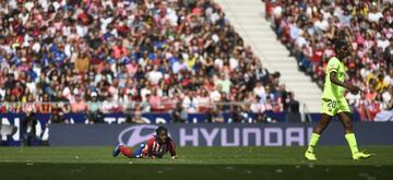 El fútbol femenino llena el Wanda Metropolitano