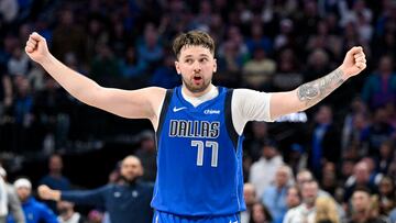 Mavericks’ Luka Doncic became the first player in NBA history with multiple 45 point-15 assist games all within the last 35 days, but he admits he’s tired.