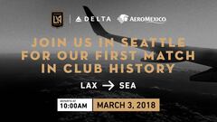Con la finalidad de apoyar a Los Angeles FC en su primer partido en la historia de la MLS, el club est&aacute; regalando un viaje exclusivo Black &amp; Gold, Delta, con experiencia exclusiva a Seattle.