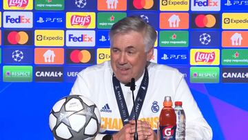 Rueda de prensa de Ancelotti