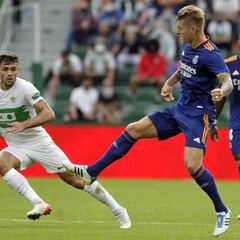 Aprobados y suspensos del Elche: Boyé agitó al Madrid y Pere Milla se quedó a medias