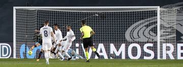 1-1. Ander Capa marcó el primer gol del Athletic.