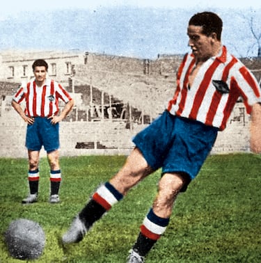 Vistió la camiseta del Atlético de Madrid durante la temporada 1940-41, siendo el máximo goleador del campeonato. Militó en las filas del Real Madrid entre 1943 y 1948 y es uno de sus goleadores históricos. 