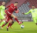El Bayern remonta con un doblete de Lewandowski
