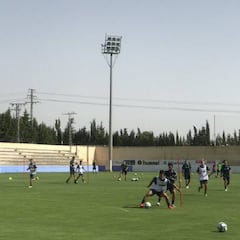El Albacete realiza su primer entrenamiento de la pretemporada