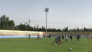 El Albacete realiza su primer entrenamiento de la pretemporada