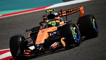 Lando Norris, en Bahréin.