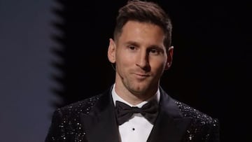 Messi gana el Bal&oacute;n de Oro a mejor jugador del a&ntilde;o 2021