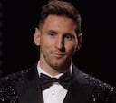 Los detalles del traje de Messi en la gala del Balón de Oro