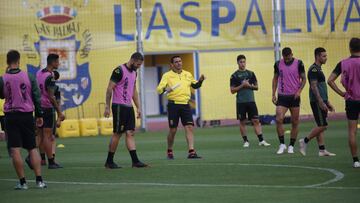 Entrenamiento de Las Palmas