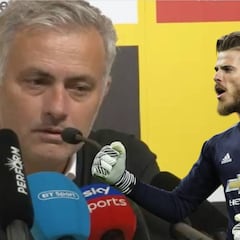 Mourinho contra sus críticos: la defensa más férrea de De Gea