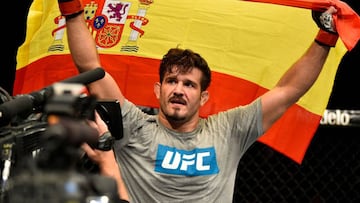 El expeleador español de la UFC Juan Espino.