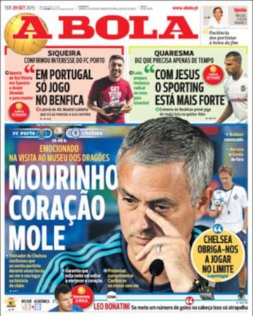 Portadas de la prensa deportiva