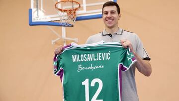 PRESENTACION DE DRAGAN MILOSAVLJEVIC, UNICAJA