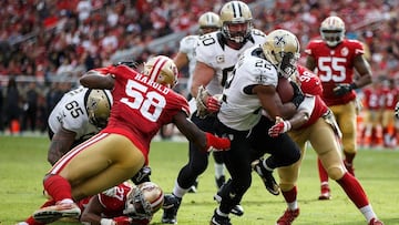 Los Saints pasan por encima de los San Francisco 49ers