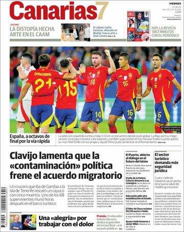 España es una fiesta, bravissimo... las portadas en prensa tras la victoria ante Italia