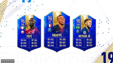 FIFA 19: TOTS de la Ligue 1 francesa con Neymar Jr y Mbappé