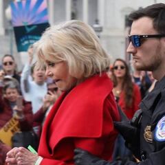 Jane Fonda, arrestada por tercera vez consecutiva tras una nueva protesta