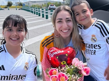 El madridismo arropa a Olga
