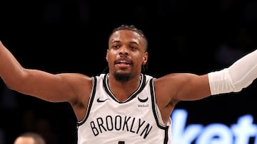 Dennis Smith Jr, la temporada pasada en Brooklyn Nets.