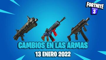 Fortnite: nuevos cambios en el Subfusil Aguijón, Fusil de Asalto MK7 y Escopeta Automática