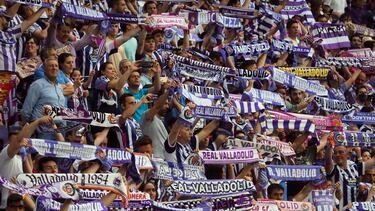 VALLADOLID. 29/05/22. PHOTOGENIC. PARTIDO DE LA LIGA SMARTBANK ENTRE EL REAL VALLADOLID Y EL HUESCA.