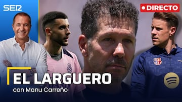 El Larguero, en directo: Baño de realidad al Cholo y guerra en la portería culé