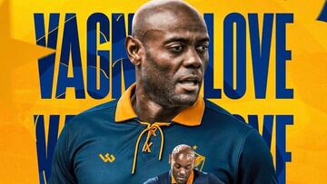 Vágner Love sigue con 41 años: ficha por el Retro FC