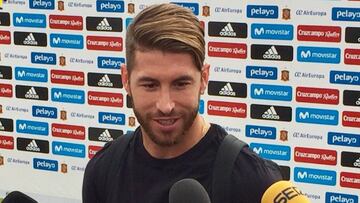 Ramos, al Bernabéu: "Que no piten a Piqué ni a nadie"