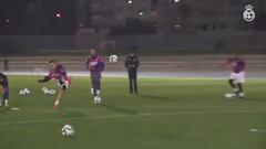 Lucas Vázquez presume en Instagram y no es para menos: vean qué golazo en el entrenamiento