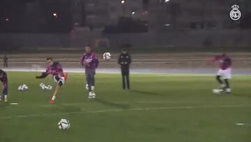 Lucas Vázquez presume en Instagram y no es para menos: vean qué golazo en el entrenamiento