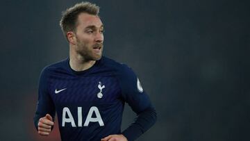 El centrocampista dan&eacute;s del Tottenahm, Christian Eriksen, durante un partido.