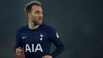 El centrocampista danés del Tottenahm, Christian Eriksen, durante un partido.