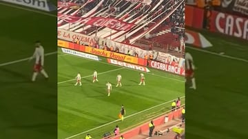 Williams Alarcón maravilla a la hinchada de Huracán y se gana este cántico: “Chileno...”