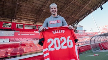 Valery Fernández - Girona - Renovado hasta 2026