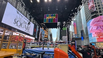 El boxeo se reinventa en Times Square