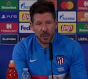 Simeone: "El Oporto parte como favorito..."