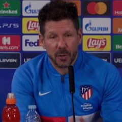 Simeone: "El Oporto parte como favorito..."