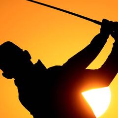 Un atardecer de postal en el Portugal Masters