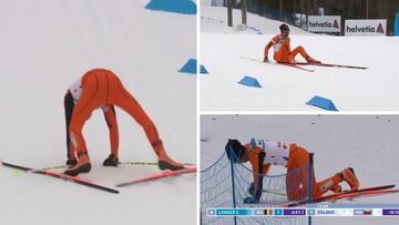 Could this be the worst skiiing performance ever seen?