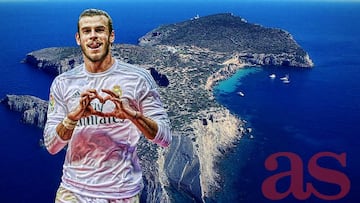 Bale hired island for more than 450,000€ to propose