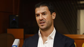 Fernando López, durante su entrevista con AS y Radio Zaragoza.