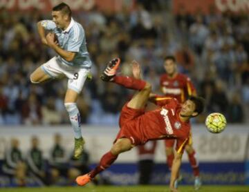 Santiago Vergini e Iago Aspas.